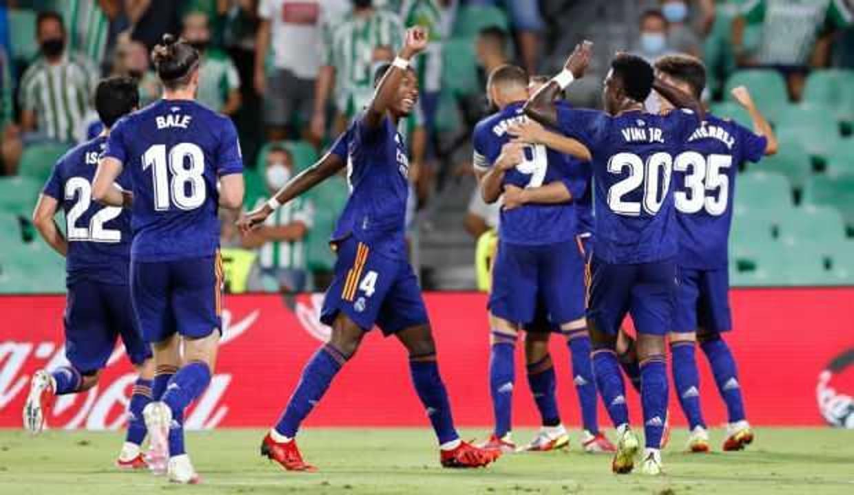 Real Madrid, Betis engelini tek golle geçti!