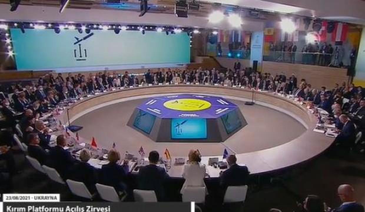 44 ülke katılıyor! Kırım Platformu Zirvesi başladı