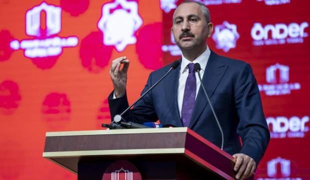 Adalet Bakanı Abdülhamit Gül: Özgürlük lutuf değil haktır