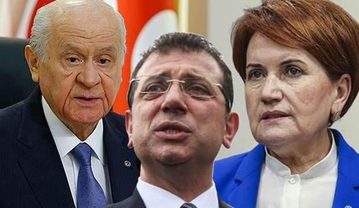 Bahçeli'den Akşener'e İmamoğlu tepkisi: Korkunç, kahredici bir seviyesizlik