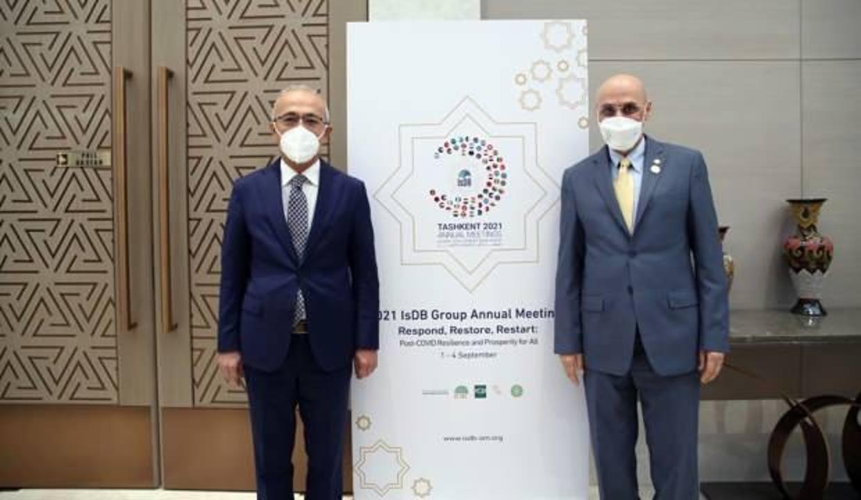 Bakan Elvan, İslam Kalkınma Bankası yönetimiyle görüştü