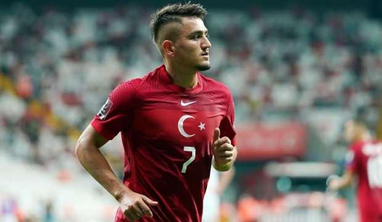 Cengiz Ünder milli formayla 10. golünü kaydetti