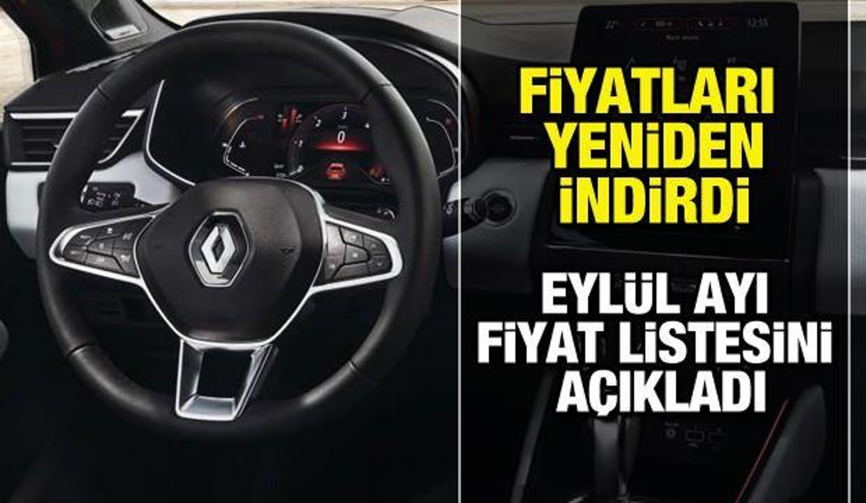 Renault'tan Eylül ayına özel 10 bin TL indirim! 2021 Megane, Taliant, Clio, fiyatları