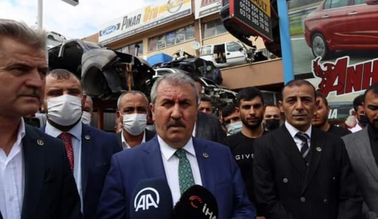 BBP lideri Destici'den Edremit'teki yaşananlara sert tepki