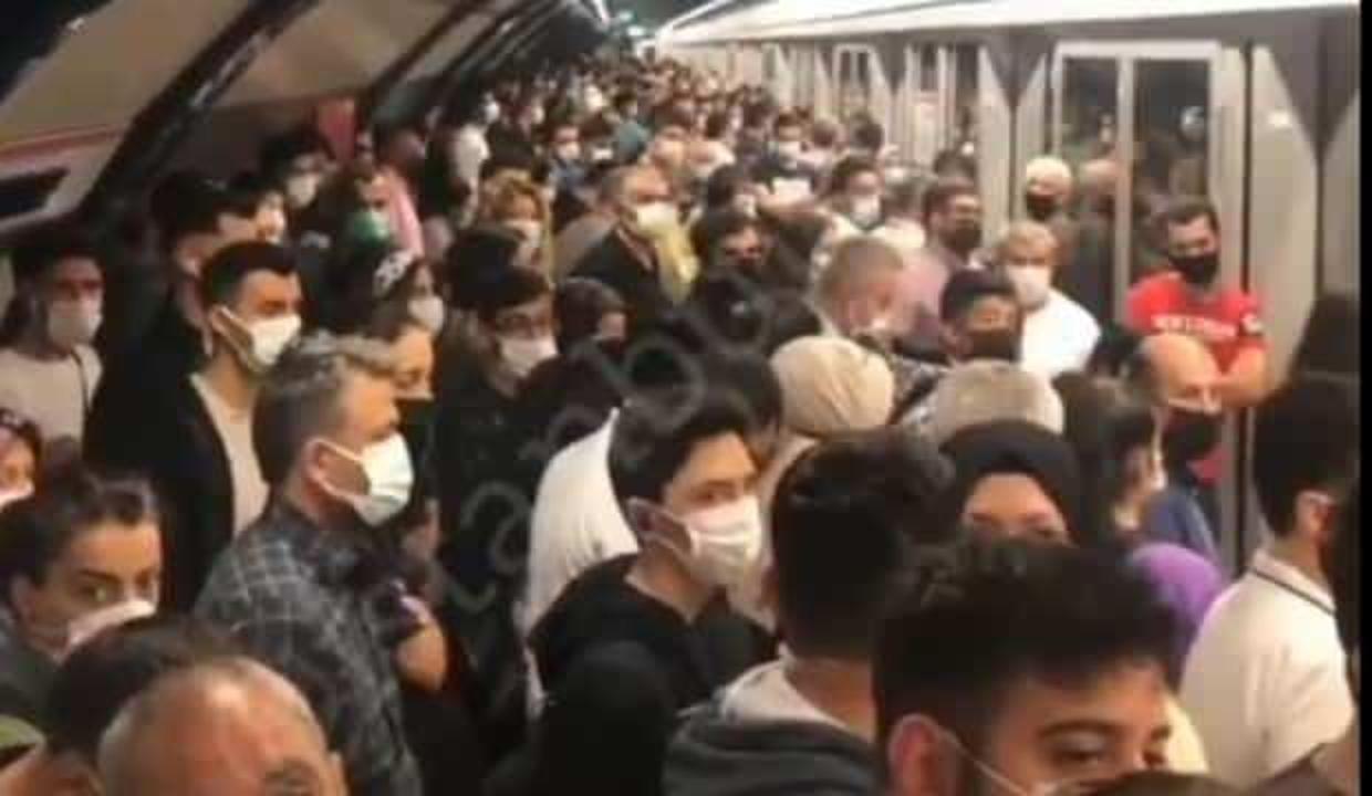 mahmutbey mecidiyekoy metro hattinda skandal goruntu guncel haberleri