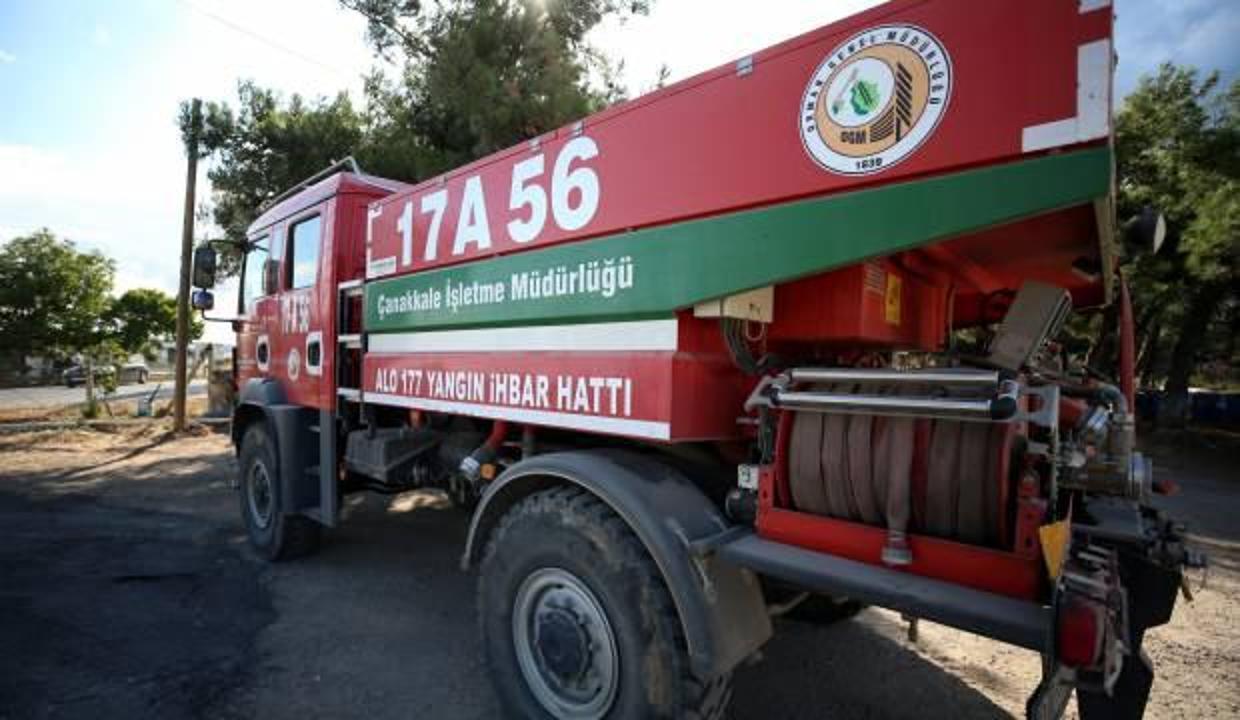 Tekirdağ'dan Çanakkaleli itfaiyecileri duygulandıran kargo