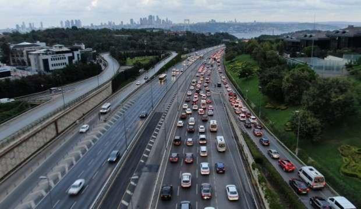 Son dakika haberi: İstanbul'da sağanak! Trafik kilitlendi