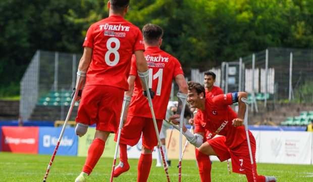 Ampute Futbol Milli Takımı finale yükseldi