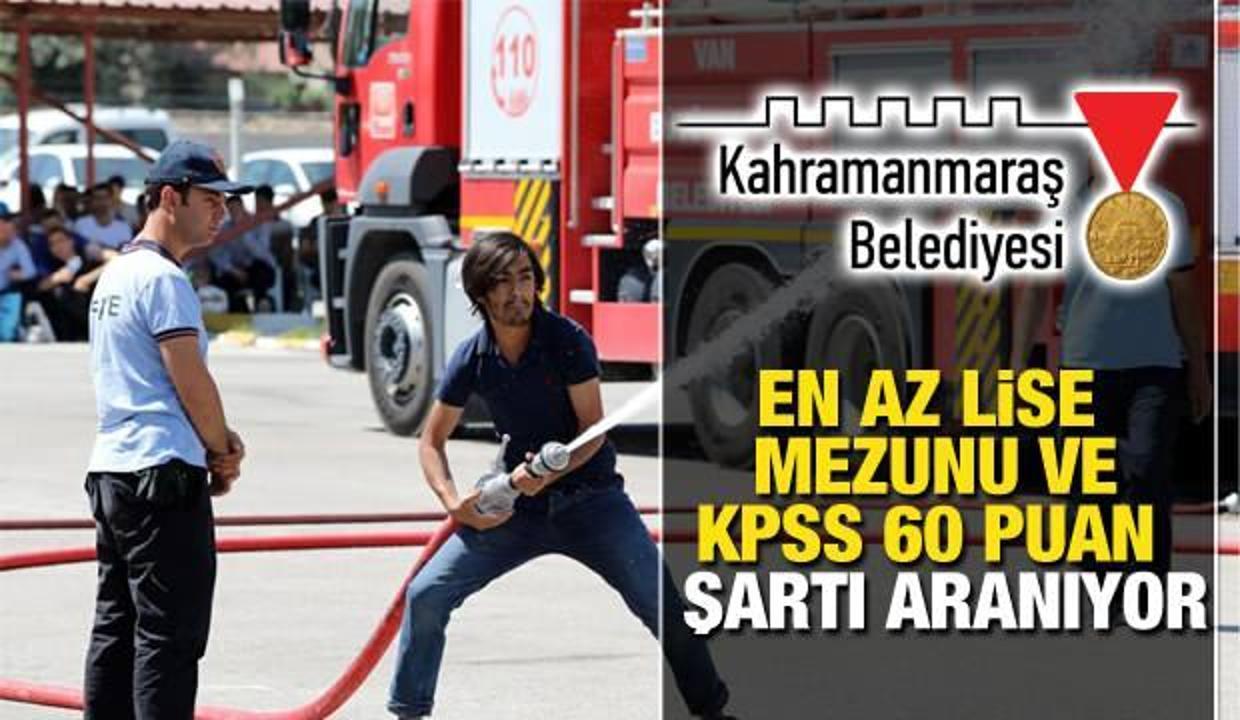 En az lise mezunu ve KPSS 60 puan ile İtfaiye Eri alımı yapılacak! Başvuru şartları neler?