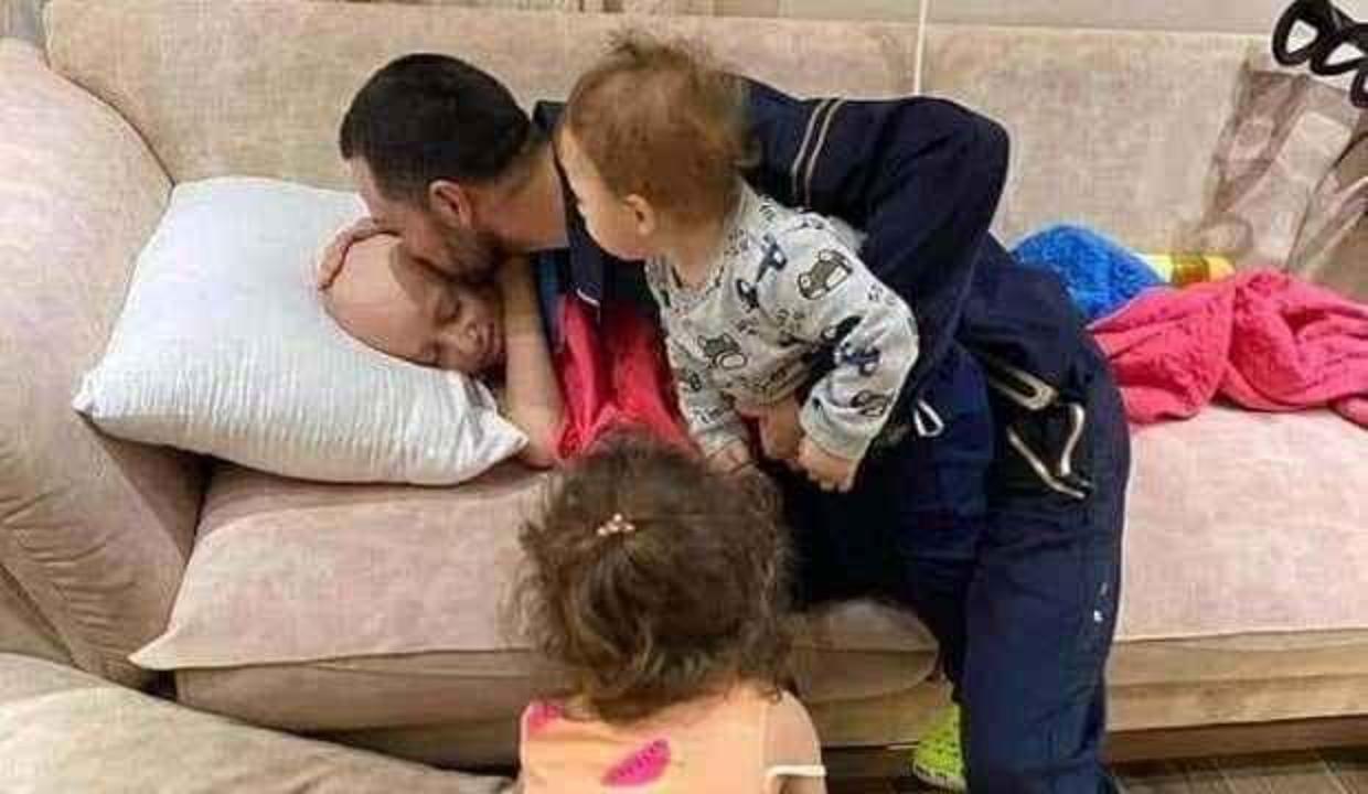 Gözaltına alınan Filistinli babanın kanser olan çocuğuyla vedalaştığı an gündem oldu