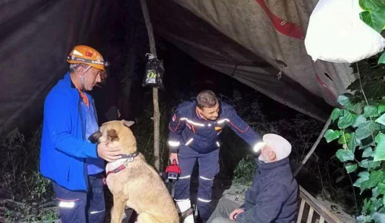 Kayıp ihbarı ekipleri harekete geçirmişti, kulübede bulundu