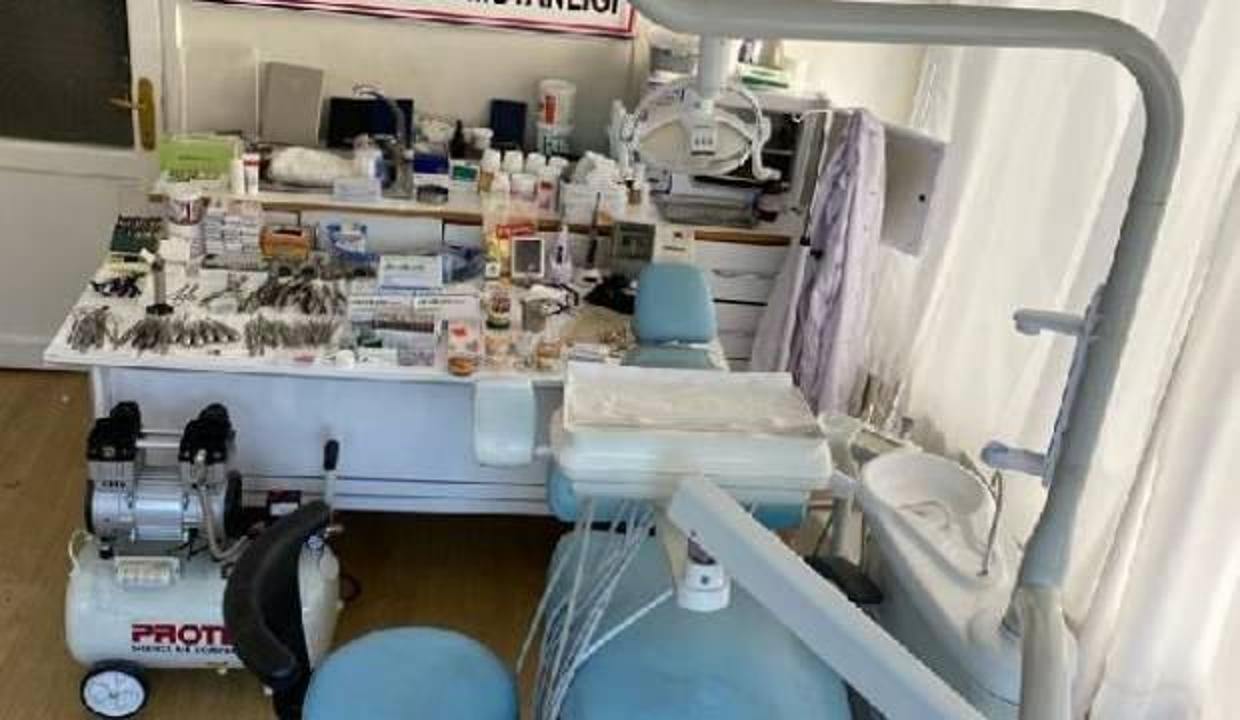 Yabancı uyruklu sahte diş hekimi yakalandı