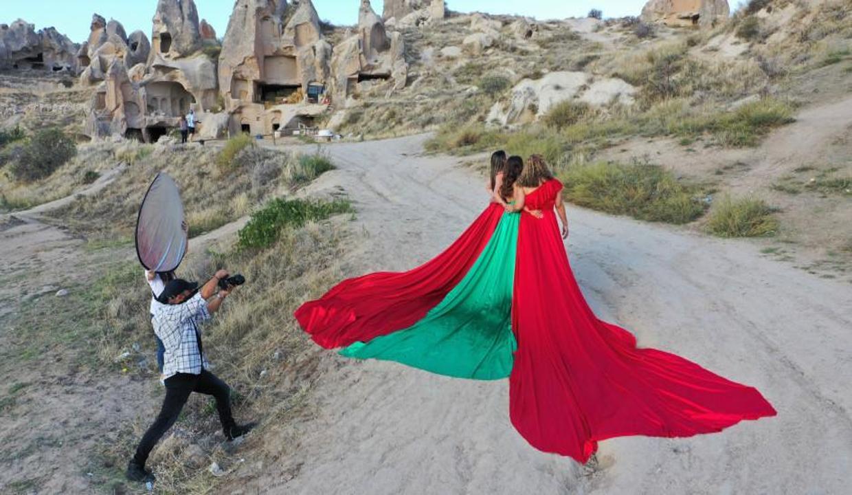 Çektiği fotoğraflarla Kapadokya'nın tanıtımına katkı sağlıyor