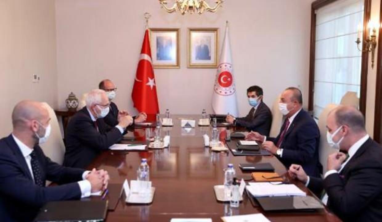 Bakan Çavuşoğlu, Wenzel'i kabul etti