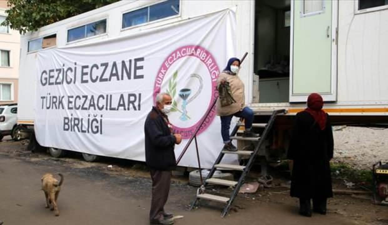 Bozkurt'ta mobil eczane sayesinde ilaç ihtiyacı kesintisiz karşılandı