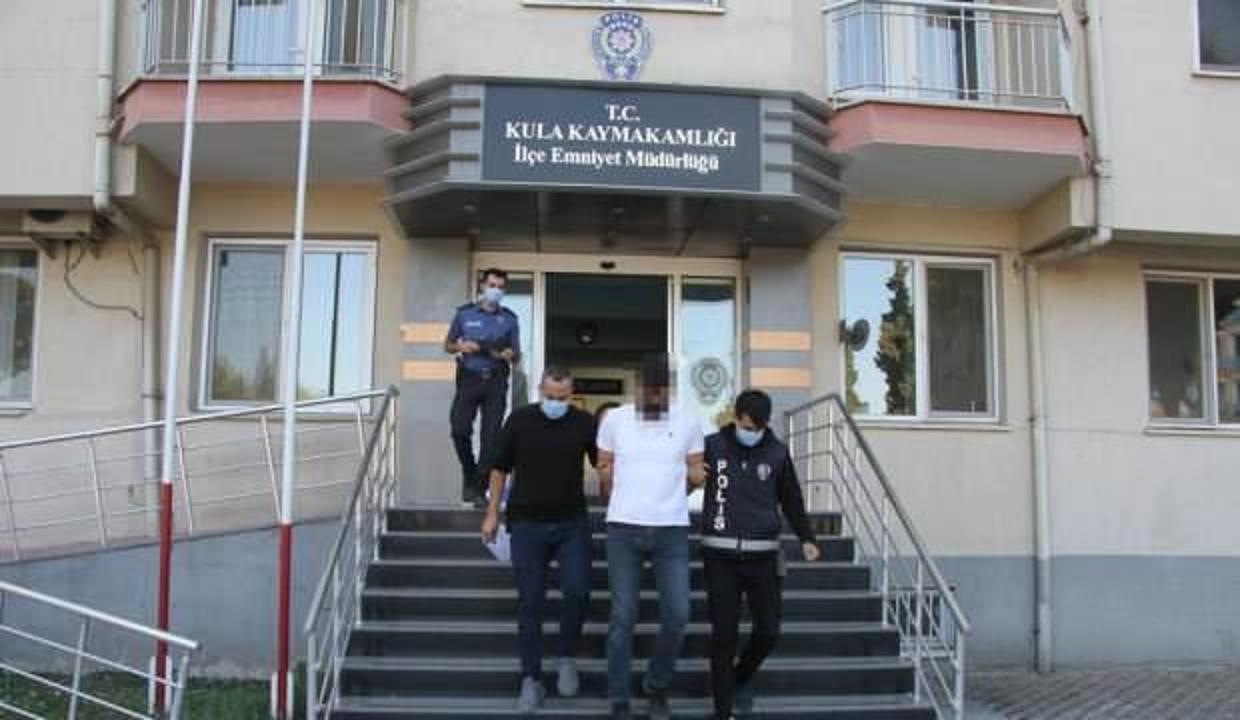 Firari FETÖ şüphelisi Kula'da yakalandı