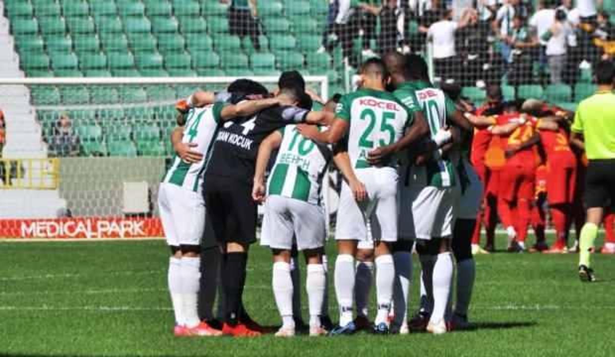 Giresunspor galibiyete hasret kaldı