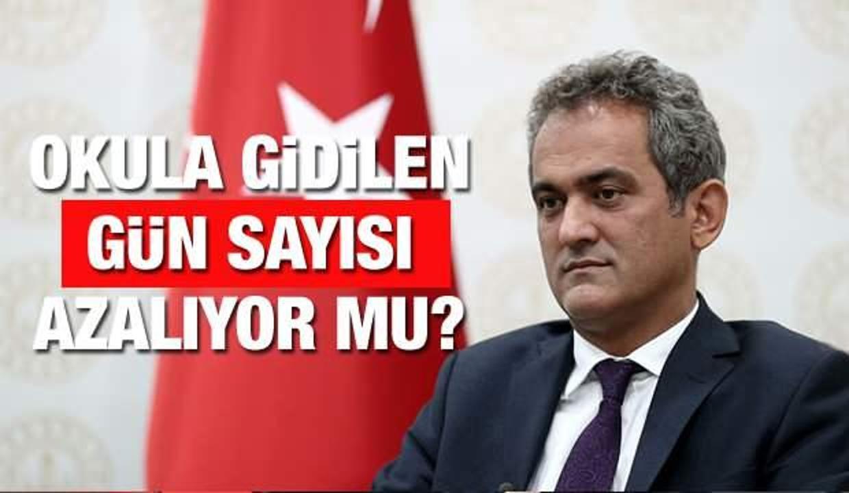 Okula gidilen gün sayısı düşürülecek mi? MEB öğrenciler haftada kaç gün yüz yüze eğitim alacak?