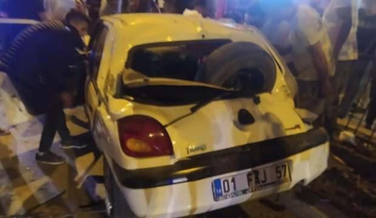 Tarsus'ta trafik kazası: 2 yaralı