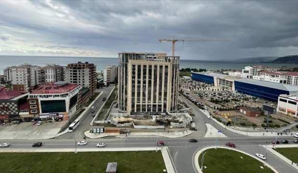 Trabzon Dünya Ticaret Merkezinin yüzde 90'ı tamamlandı