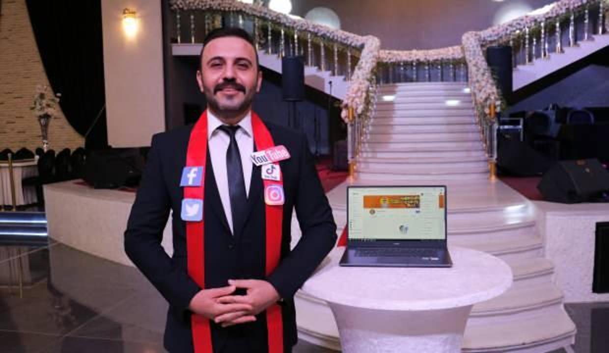 Youtube kanalını takı töreniyle açtı