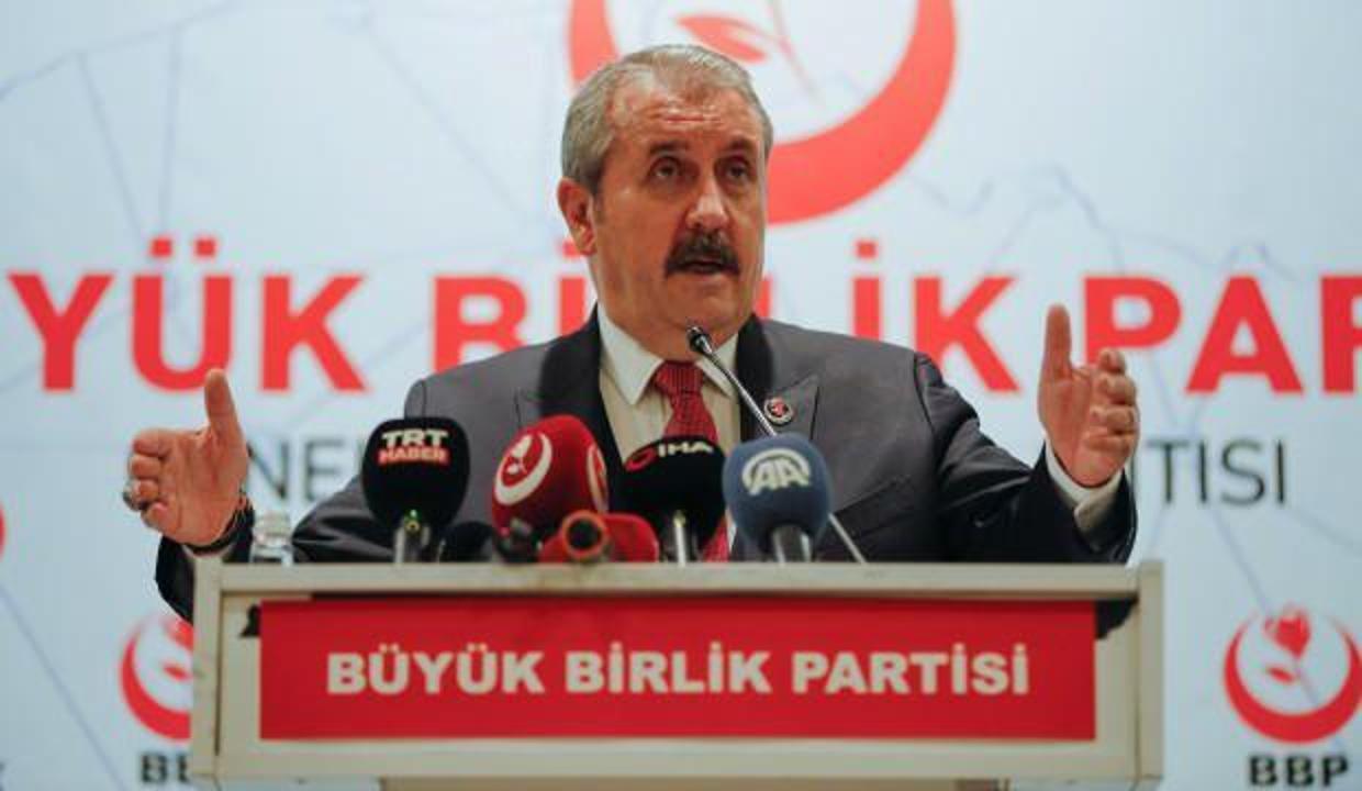 Destici: Partilerin terör uzantılarıyla işbirliğine karşıyız