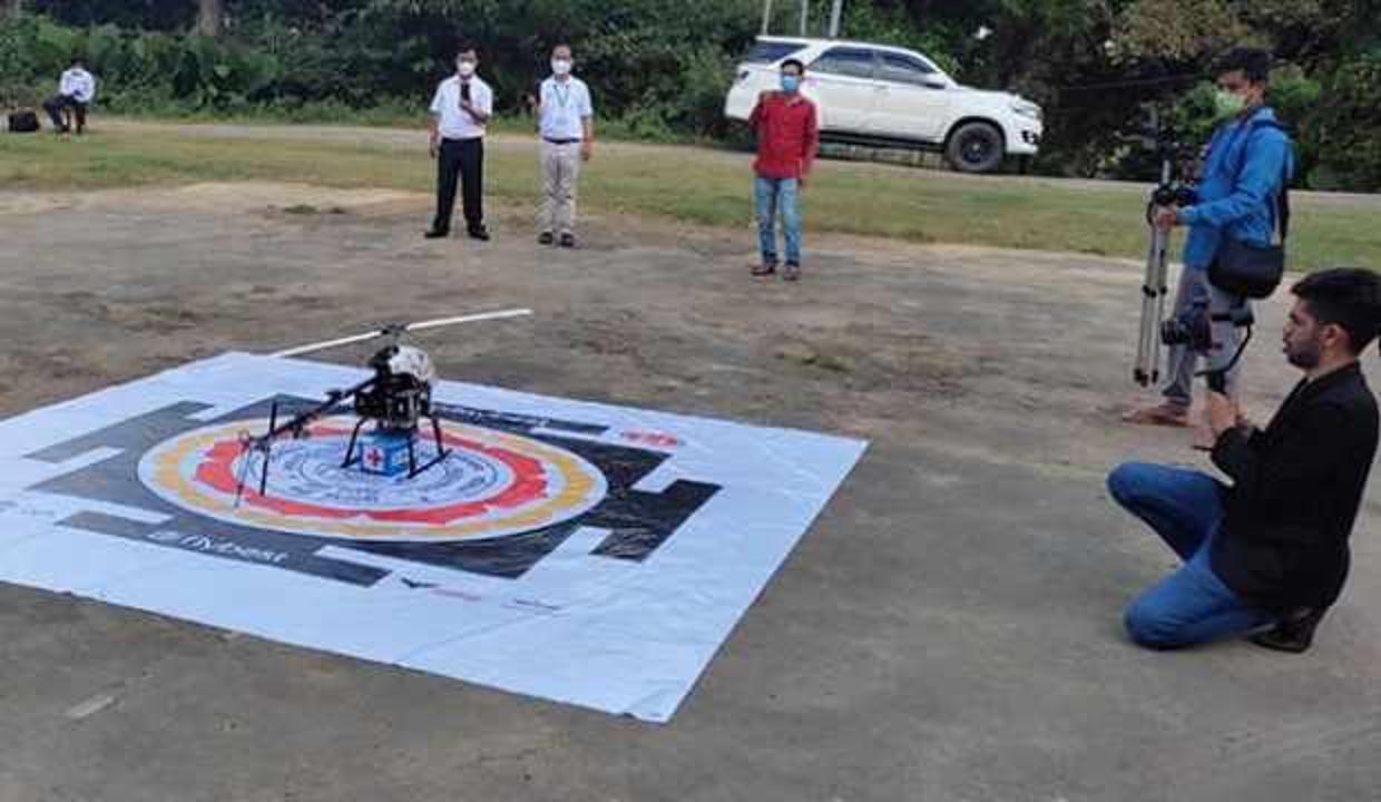 Hindistan’da aşı tedariki Drone'larla yapılıyor!