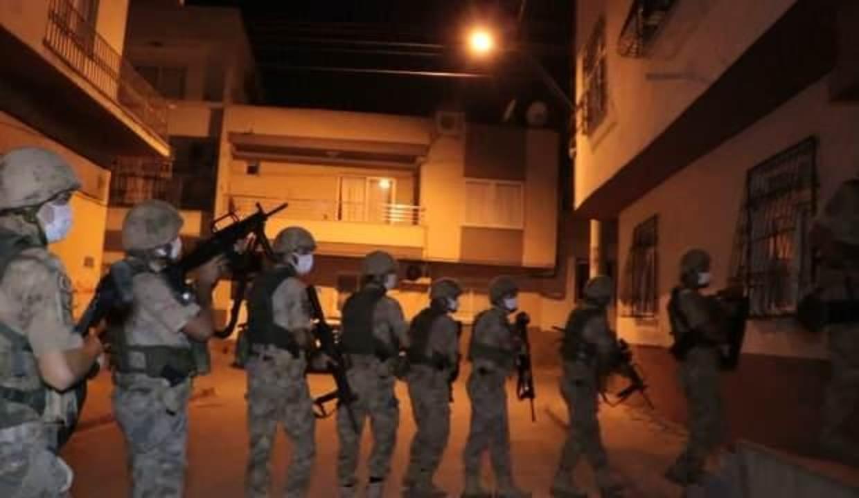 Mersin'de terör operasyonu!