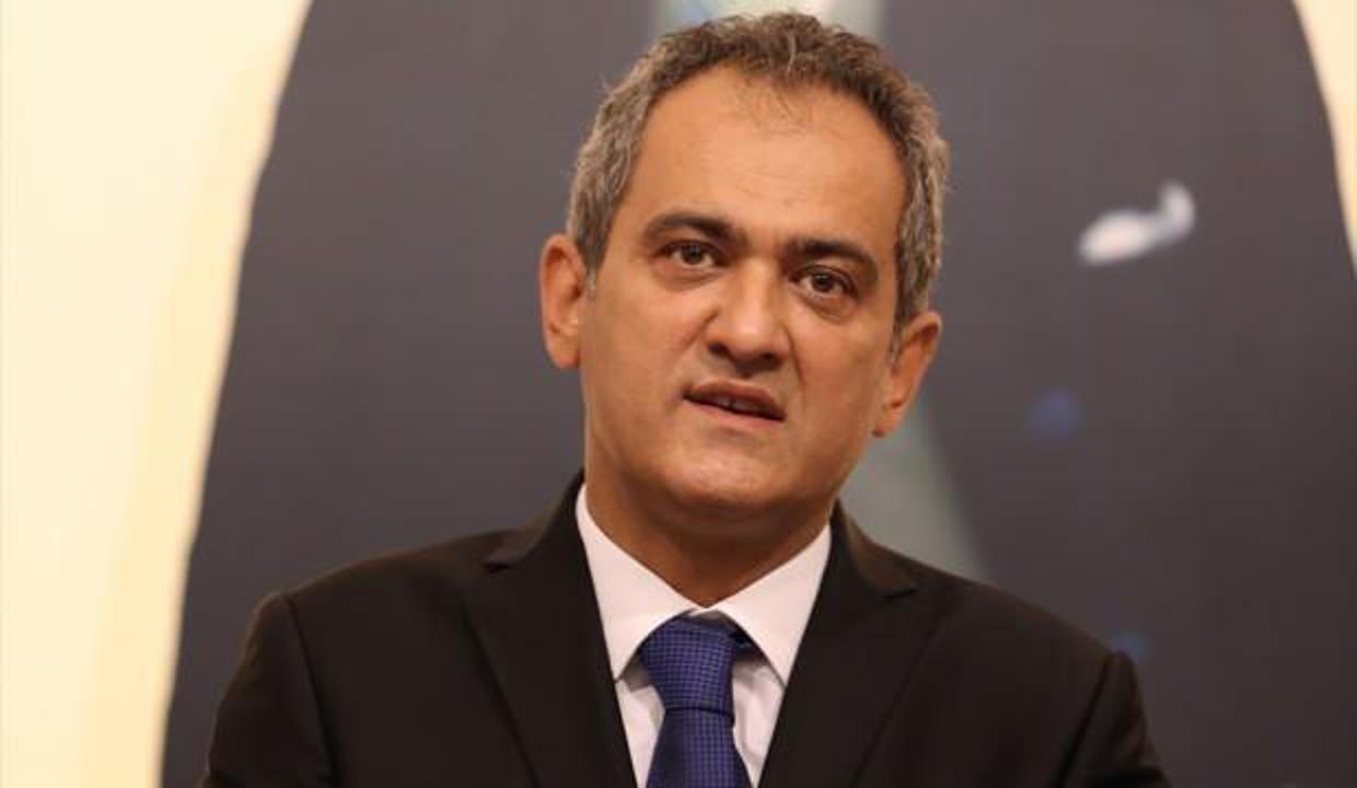 Milli Eğitim Bakanı Mahmut Özer'den yüz yüze eğitim açıklaması