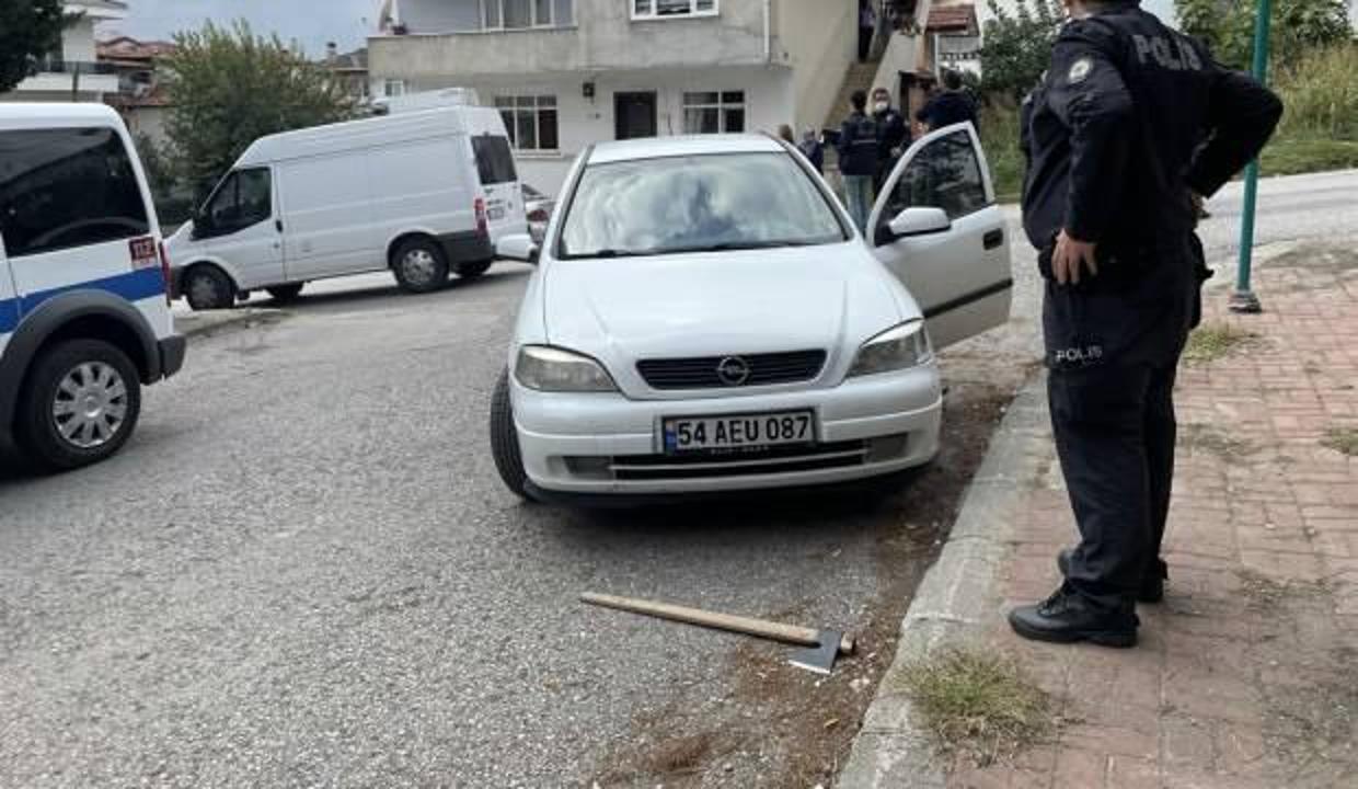 Trafikte tartıştıkları iki kişiye baltayla yaraladılar