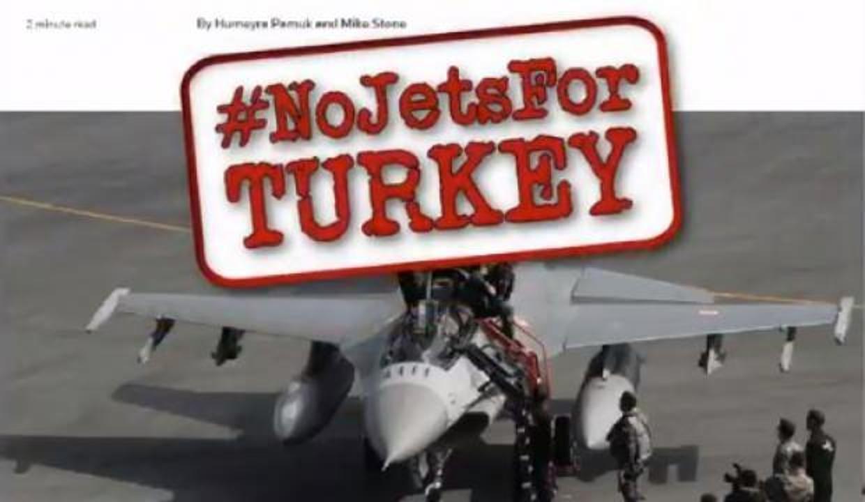 Türkiye'nin talebi sonrası Ermeni lobisinden F-16 kampanyası