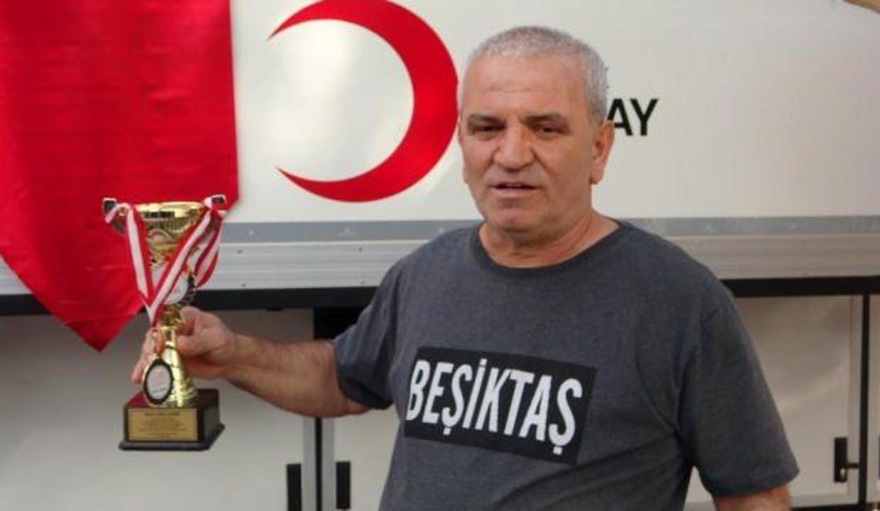 Kan bankası gibi: Kan bağışında 6 kez dünya rekoru kırdı