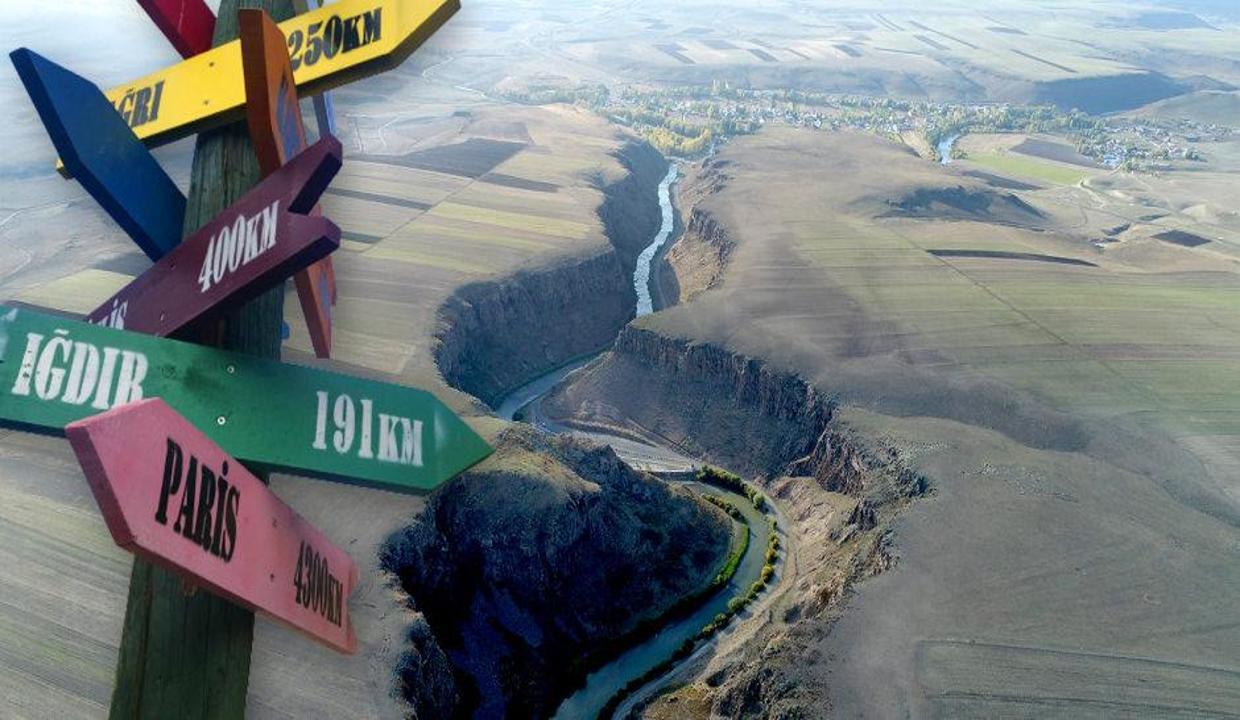 Akyaka Kanyonu turizme kazandırıldı