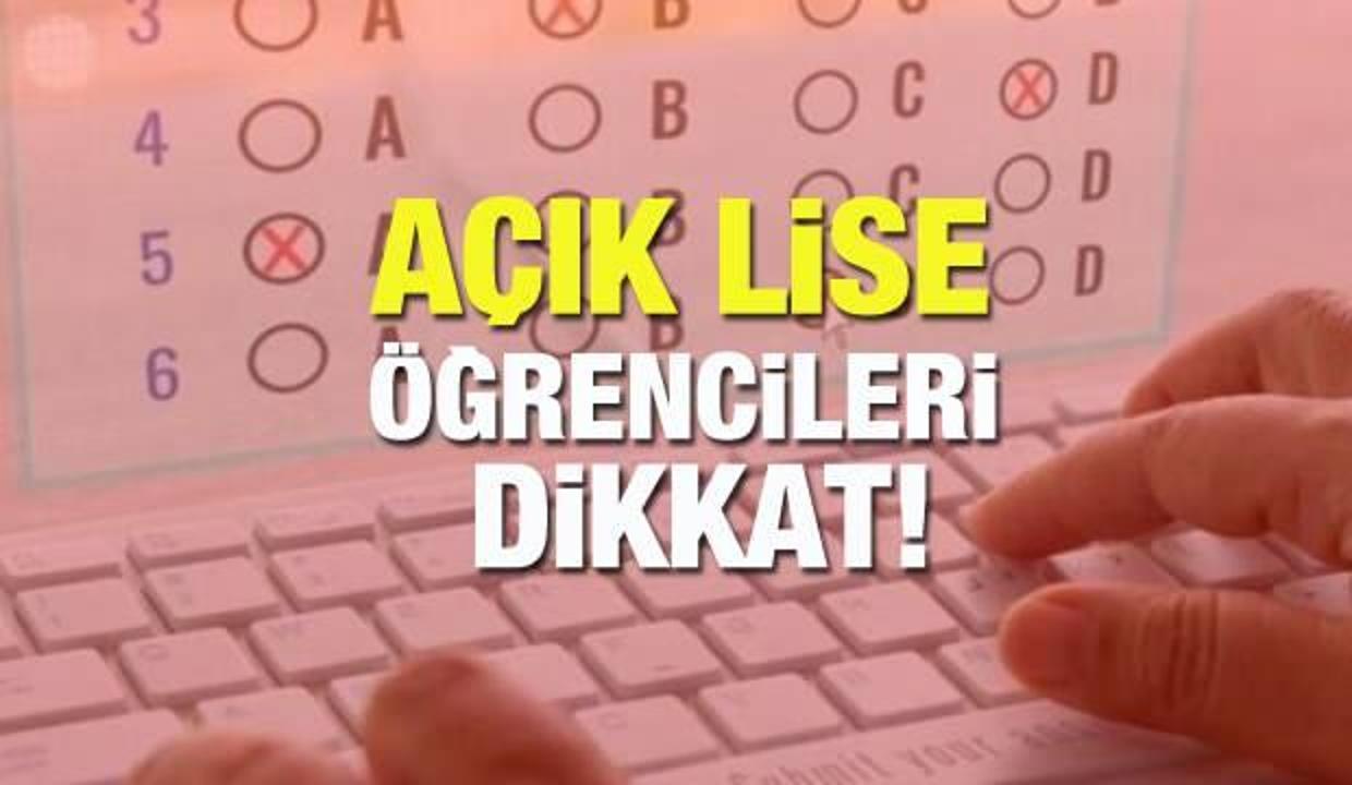 meb aol ile ilgili kararini duyurdu 2021 2022 aol 1 donem sinavlari online mi yapilacak guncel haberleri