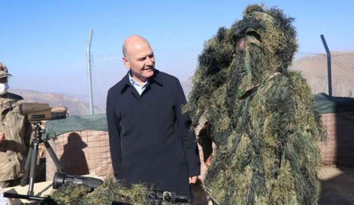 Bakan Soylu Ahpanos Vadisi'ni inceledi