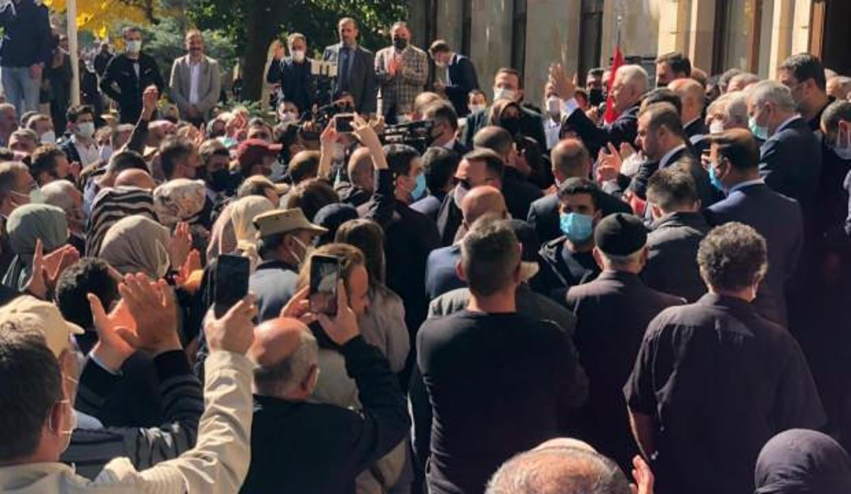 Bayburt'ta Binali Yıldırım izdihamı