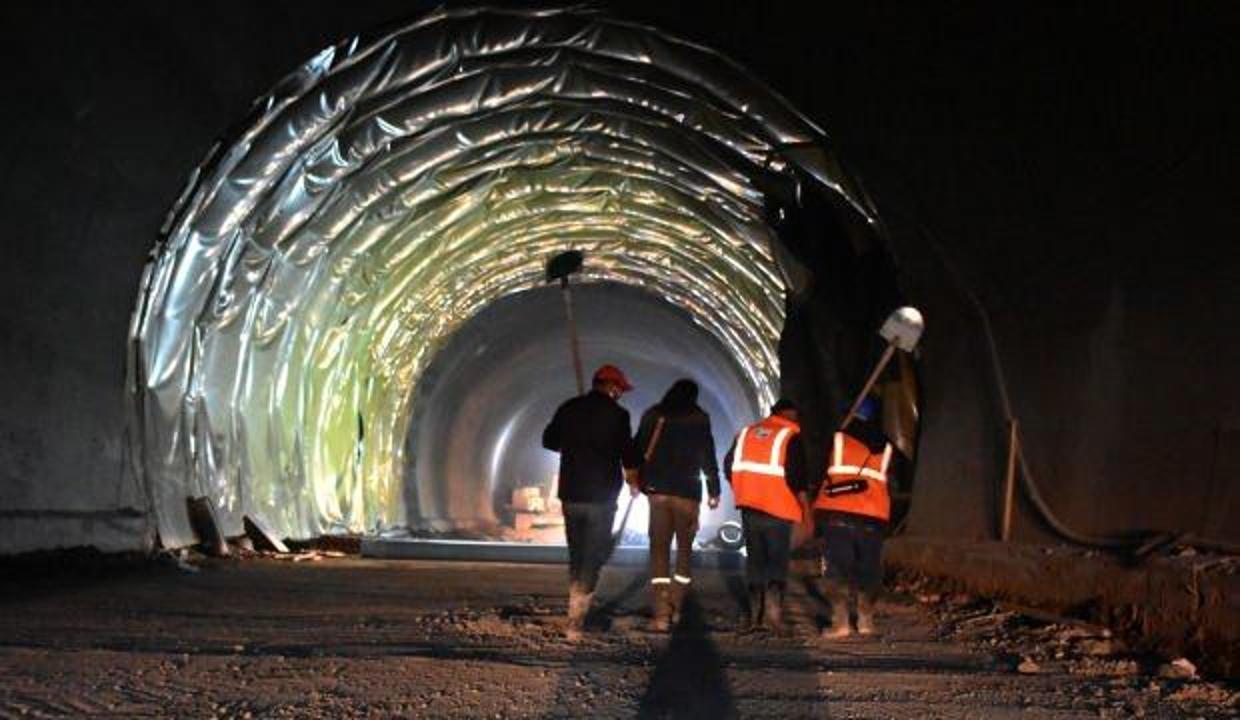 Geminbeli Tüneli'nde ışığa son 250 metre