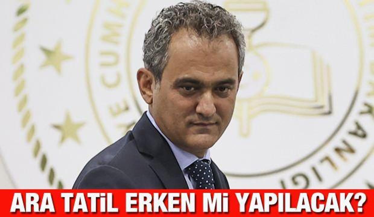 Okullarda ara tatil erken mi yapılacak? MEB Kasım ayındaki 9 günlük birinci ara tatilin...