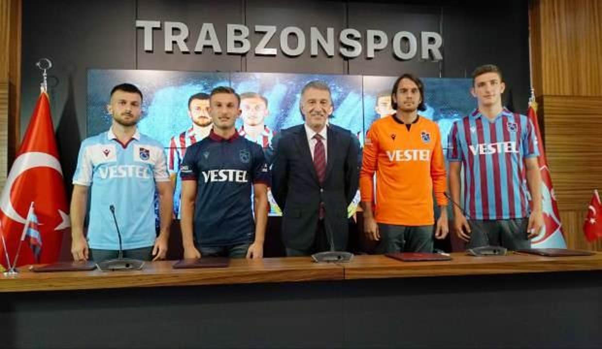 Trabzonspor 4 oyuncuyla sözleşme yeniledi!