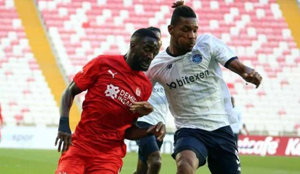 Adana Demirspor, Sivas'ta bir puanı 90+7'de kurtardı!