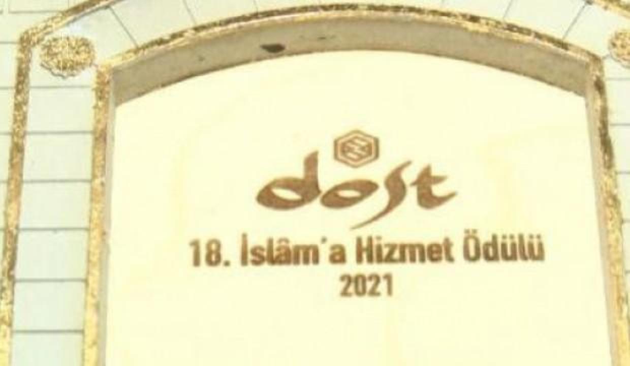 "18. İslam'a Hizmet Ödülleri" sahiplerini buldu