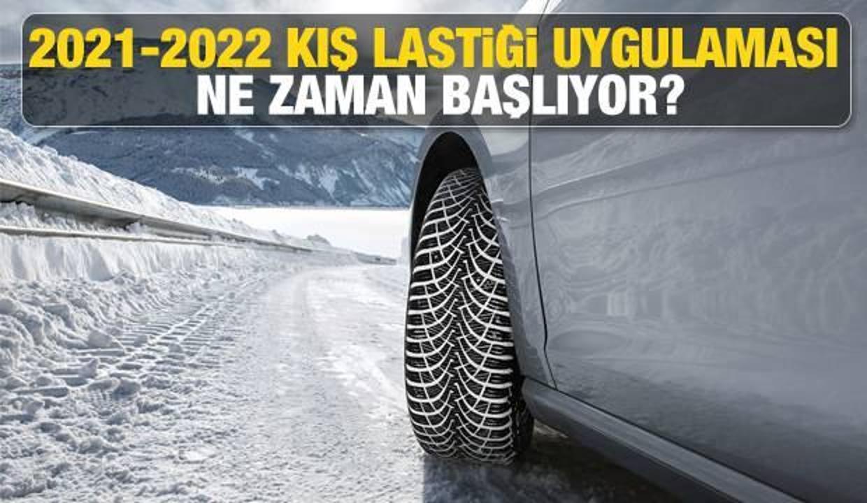 2021-2022 Kış lastiği uygulaması ne zaman başlıyor? Kış lastiği takmamanın cezası ne kadar?