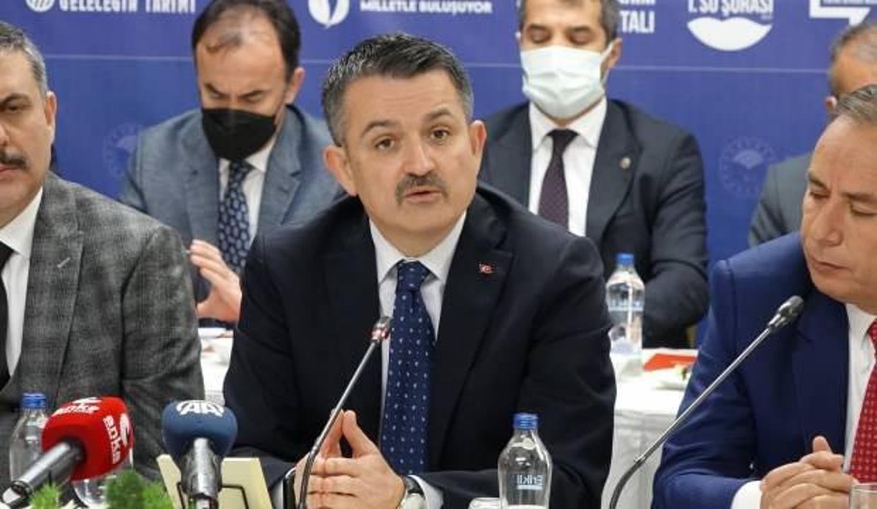 Bakan Pakdemirli: Avrupa'da birinci, dünyada 10'uncu sıradayız