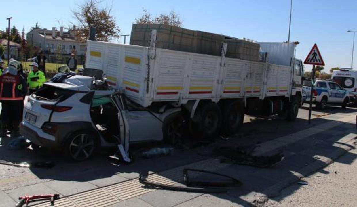 Başkentte feci kaza: 1 kişi hayatını kaybetti