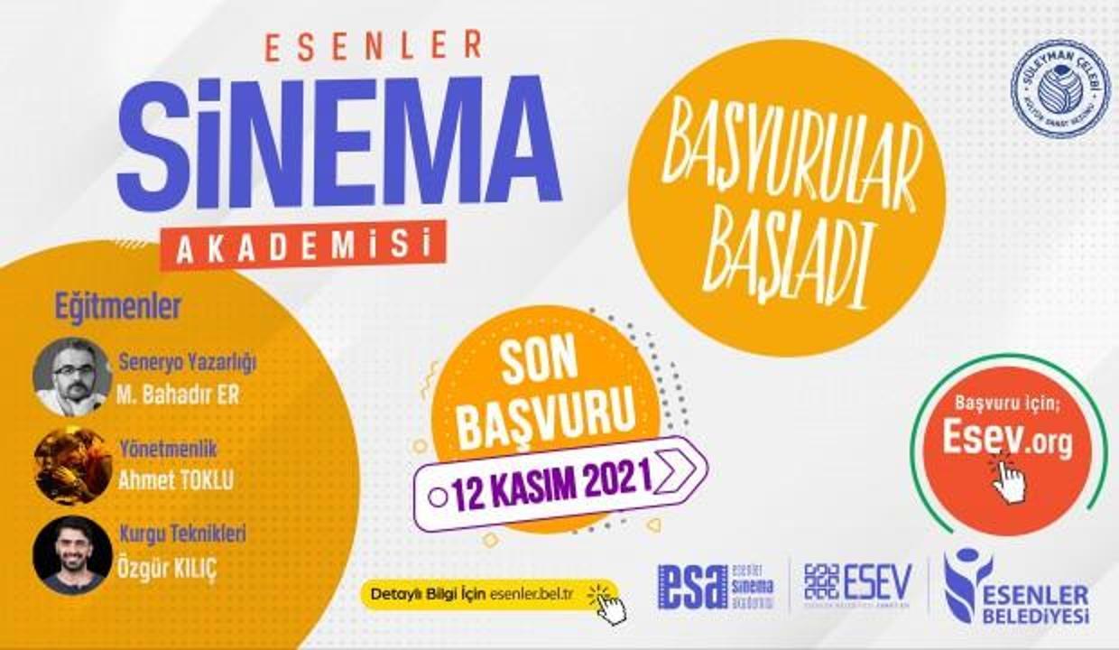 Esenler Sinema Akademisi başvuruları başaldı