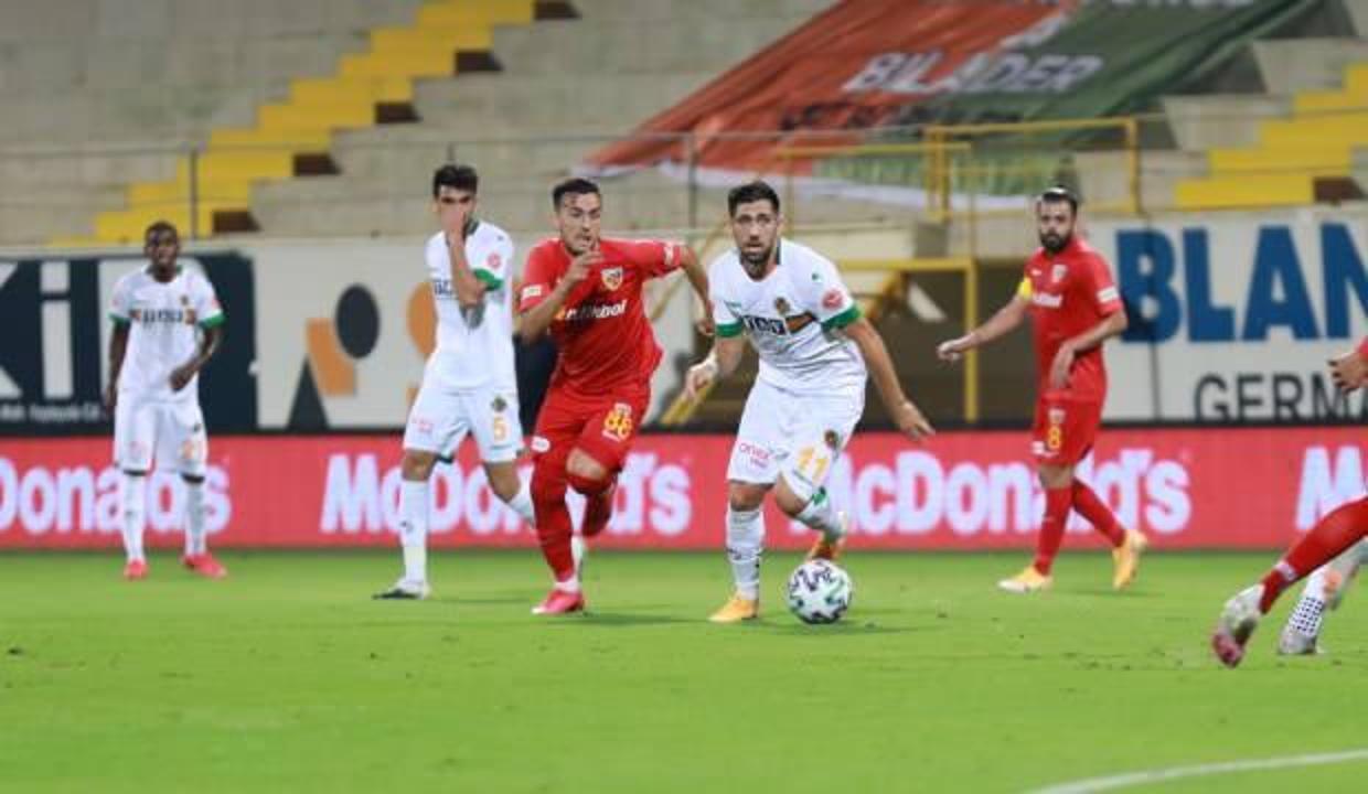 kayserispor ile alanyaspor arasinda 11 randevu tum spor haber