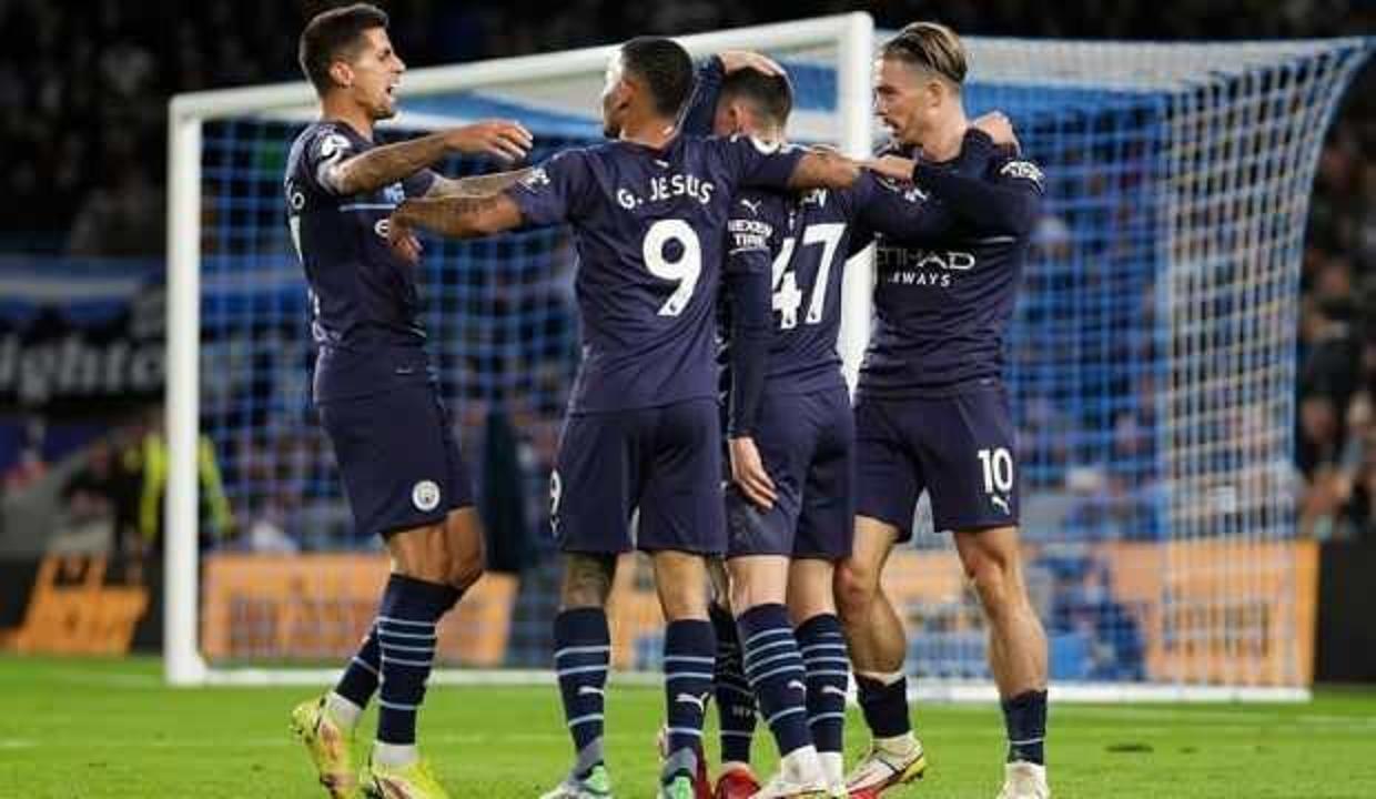 Manchester City, Brighton deplasmanında galip geldi