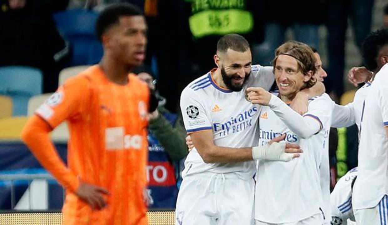 Real Madrid, Shaktar Donetsk'i farklı yendi!