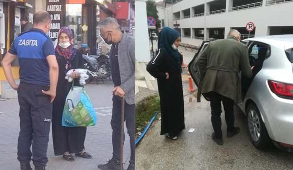 Son model araba kiralayıp dilencilik yapmaya gittiler! Zabıta şok oldu