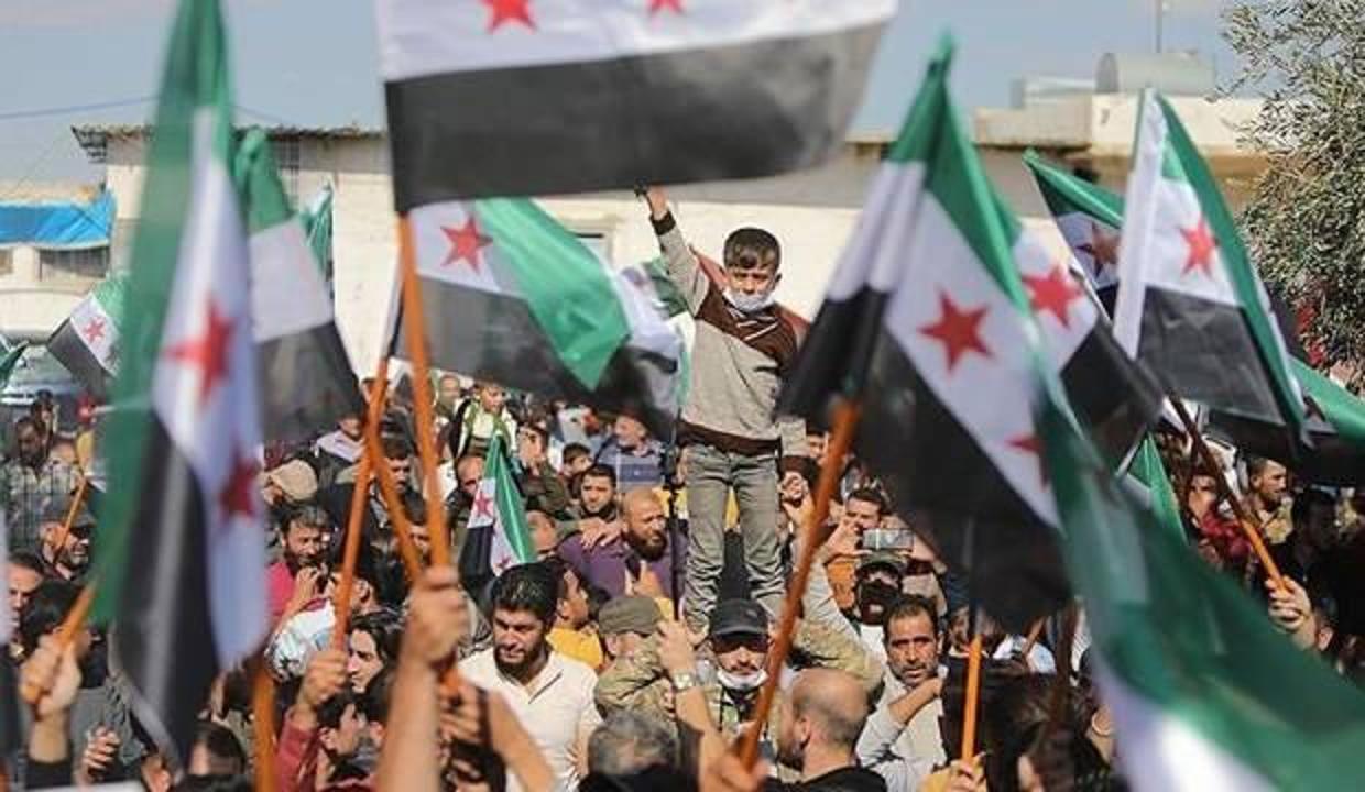 Tel Rıfatlılar topraklarını işgal eden PKK/YPG'yi protesto etti
